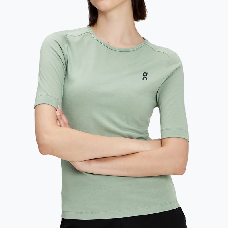 Damenshirt On Merino-T moss 5