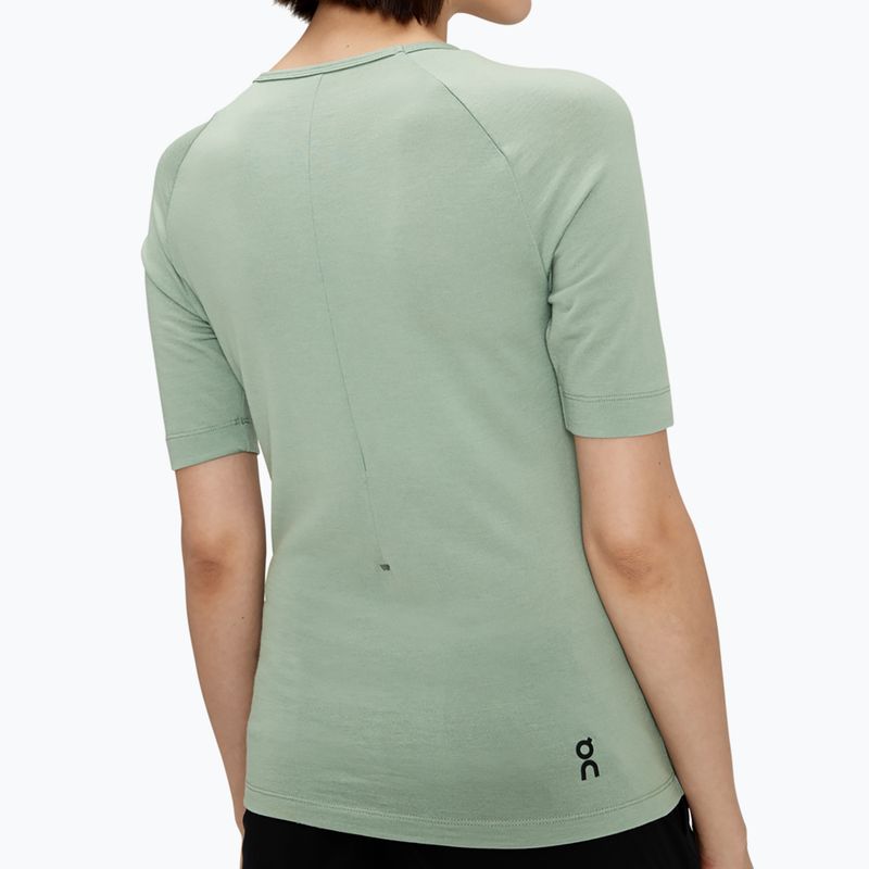 Damenshirt On Merino-T moss 6