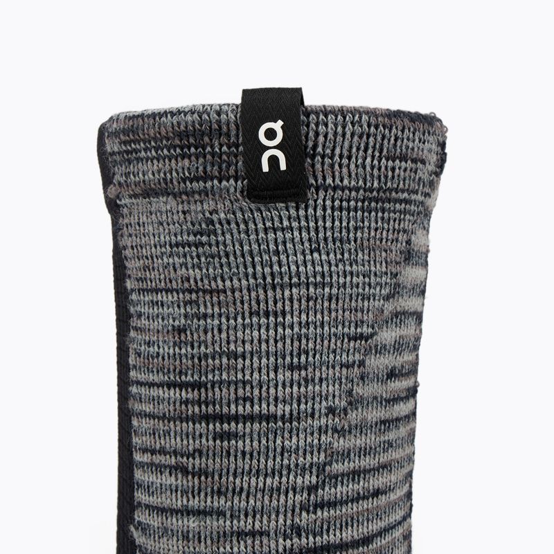 Socken Damen On Explorer Merino black/glacier 4