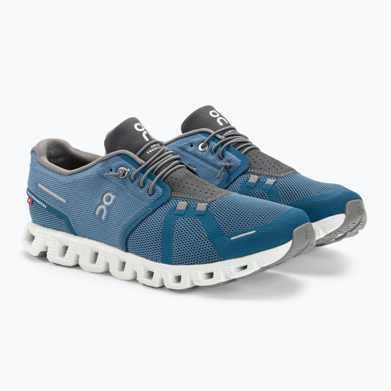 Herren Laufschuhe On Cloud 5 stellar/eclipse 5