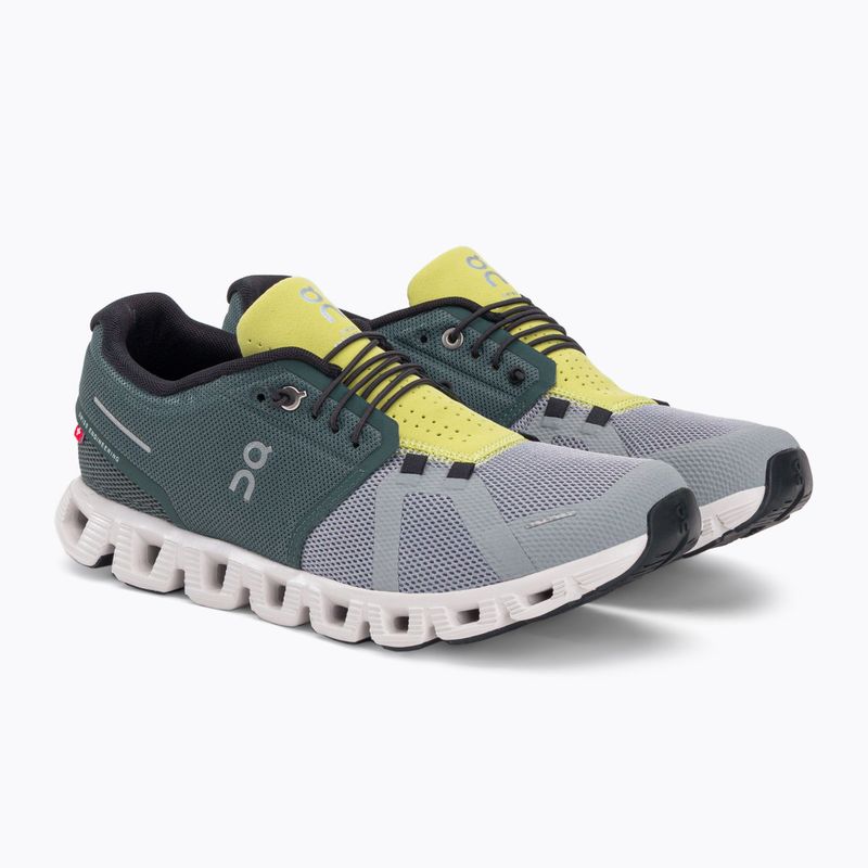 Herren Laufschuhe On Cloud 5 grün 5998364 4