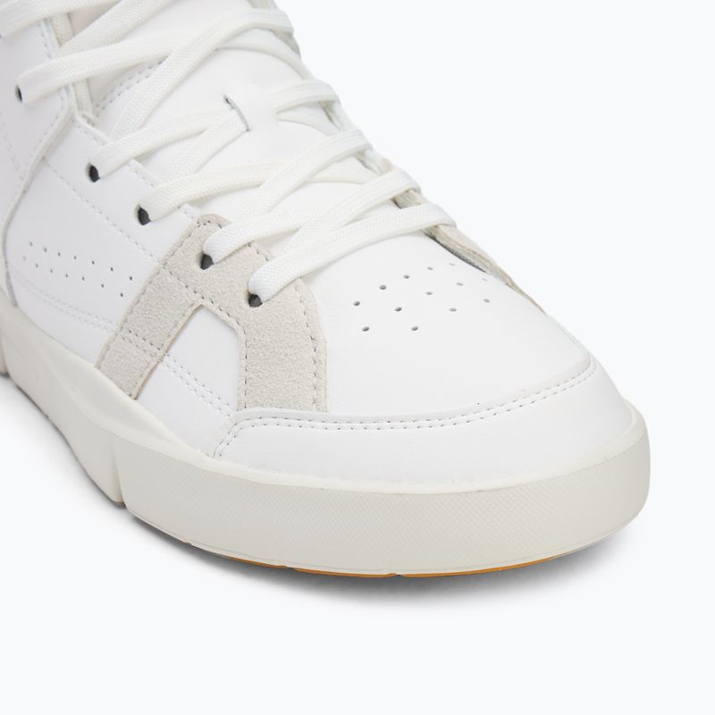 Schuhe Damen On Running The Roger Clubhouse Mid white/sand 7