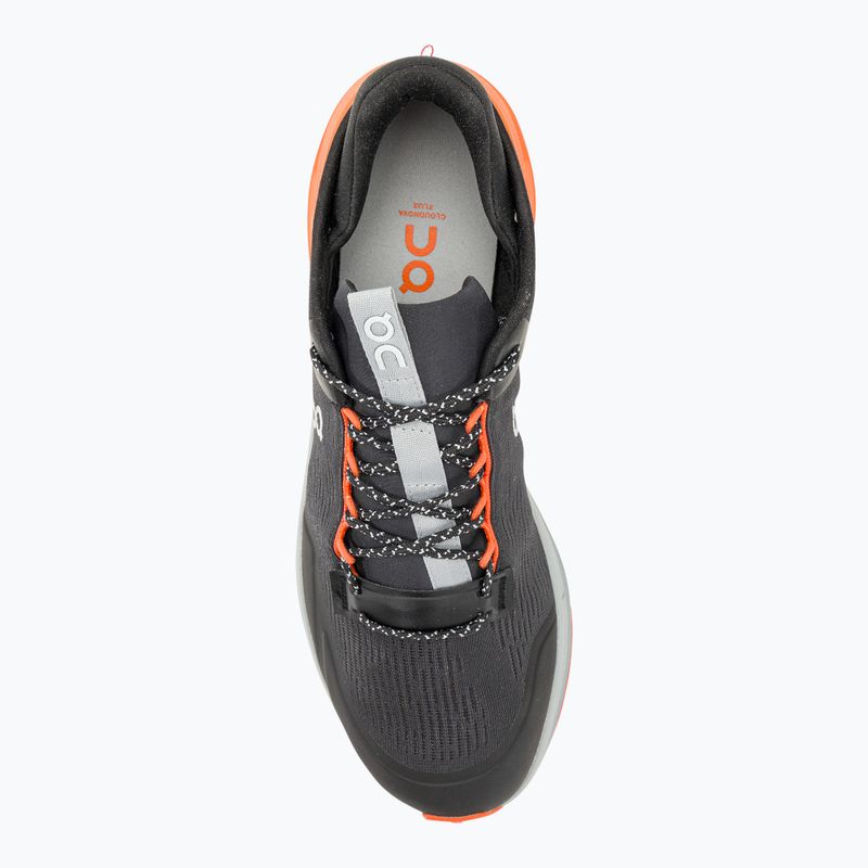 Herren Laufschuhe On Cloudnova Flux schwarz/flame 7