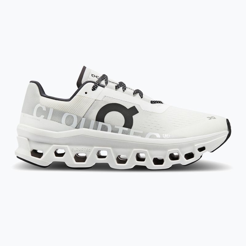 Herren On Running Cloudmonster undyed-weiß/weiß Laufschuhe 8