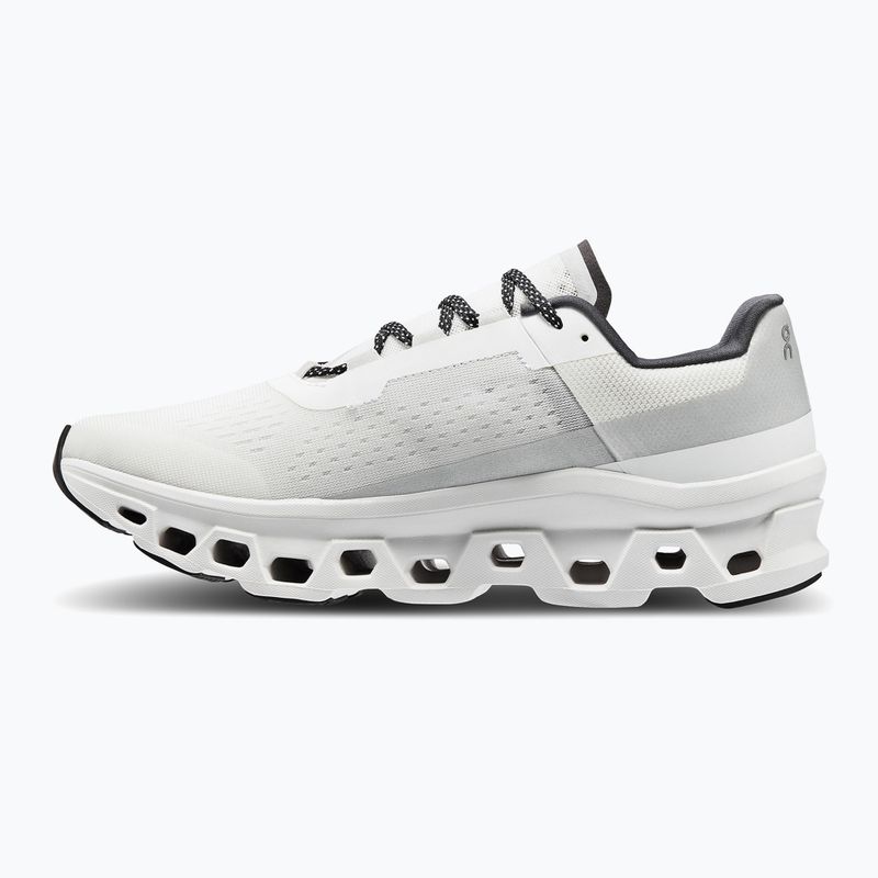 Herren On Running Cloudmonster undyed-weiß/weiß Laufschuhe 9