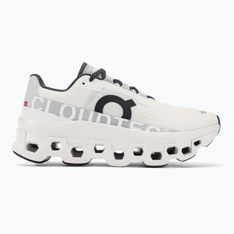 Damen Laufschuhe On Cloudmonster undyed weiß/weiß 2