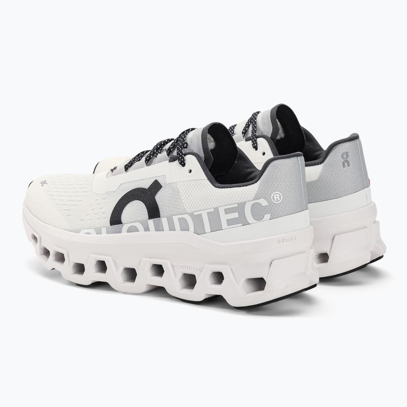 Damen Laufschuhe On Cloudmonster undyed weiß/weiß 4