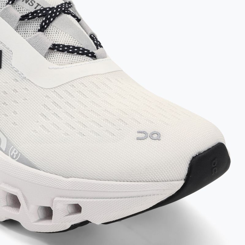 Damen Laufschuhe On Cloudmonster undyed weiß/weiß 9
