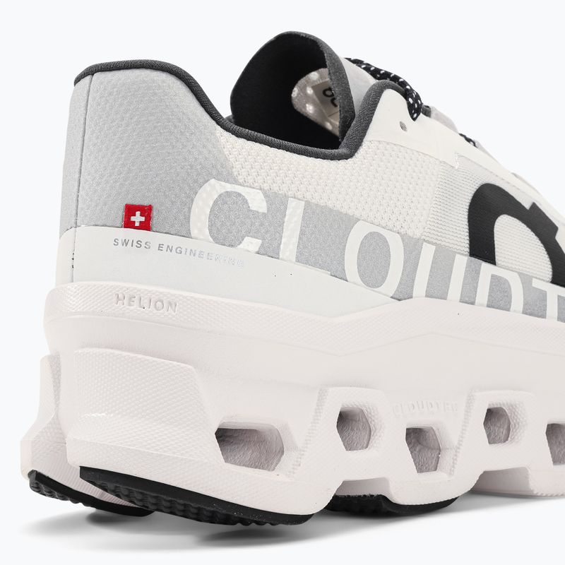 Damen Laufschuhe On Cloudmonster undyed weiß/weiß 11