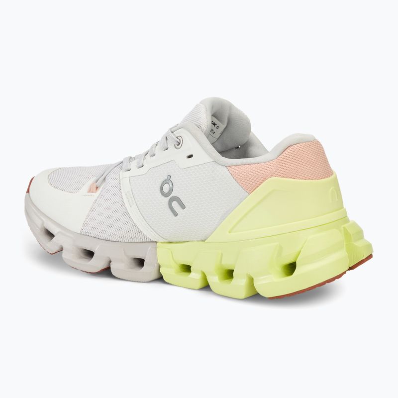 Damen On Cloudflyer 4 weiß/heu Laufschuhe 3