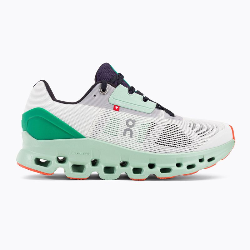 Women's On Cloudstratus Laufschuhe undyeu-weiß/creek 4