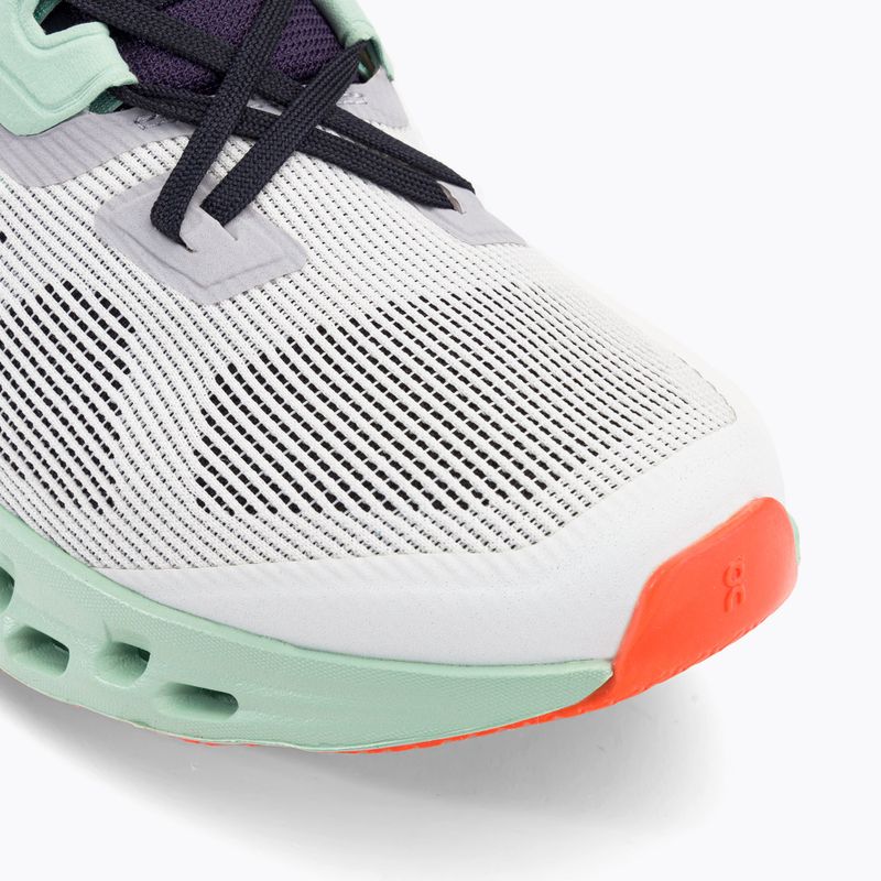 Women's On Running Cloudstratus Laufschuhe undyeu-weiß/creek 9