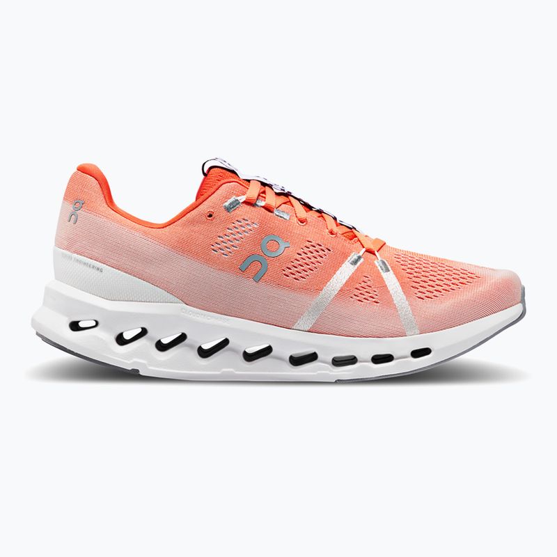 Herren On Cloudsurfer flamme/weiß Laufschuhe 9