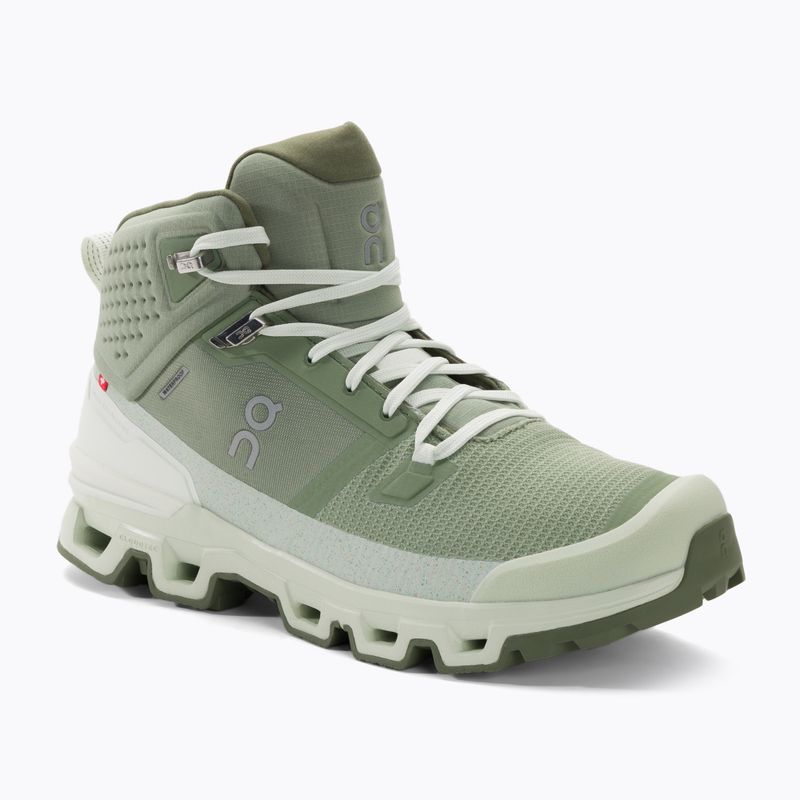 Herren-Trekkingschuhe On Cloudrock 2 Wasserdicht reseda/aloe