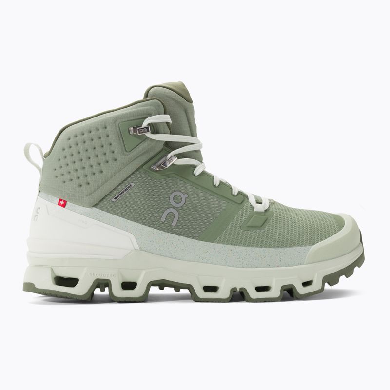 Herren-Trekkingschuhe On Cloudrock 2 Wasserdicht reseda/aloe 2