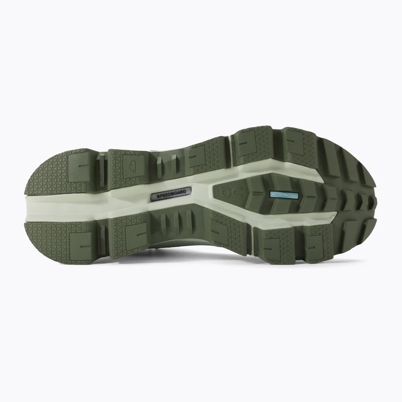 Herren-Trekkingschuhe On Cloudrock 2 Wasserdicht reseda/aloe 5