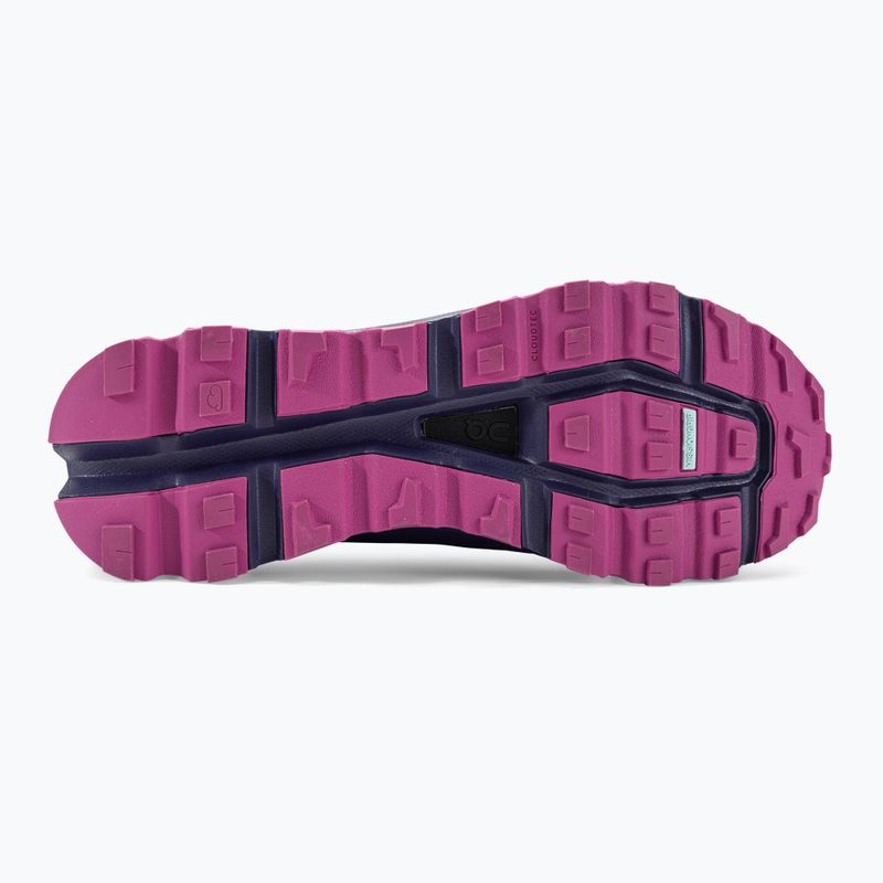 Damen Laufschuhe On Cloudvista Wasserdicht flint/acai 5