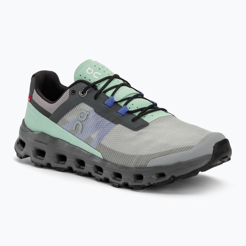 Herren Laufschuhe On Cloudvista alloy/schwarz