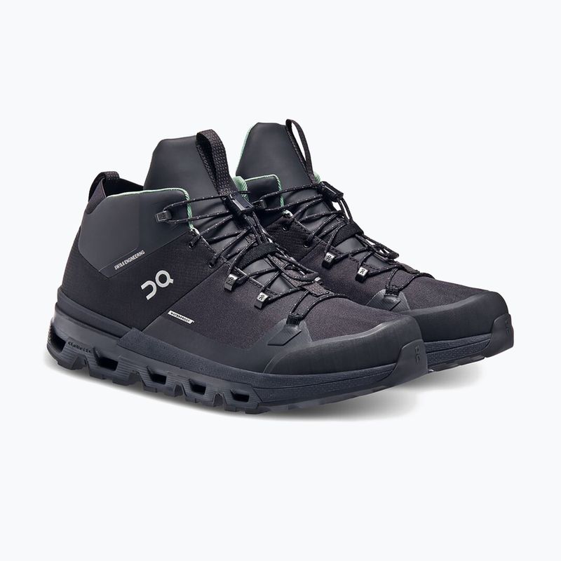 Herren-Trekkingschuhe On Cloudtrax Wasserdicht schwarz 3MD10870553 11