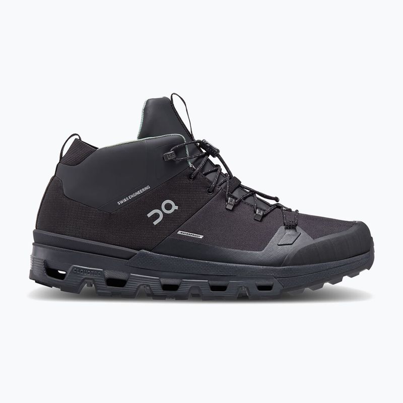 Herren-Trekkingschuhe On Cloudtrax Wasserdicht schwarz 3MD10870553 12
