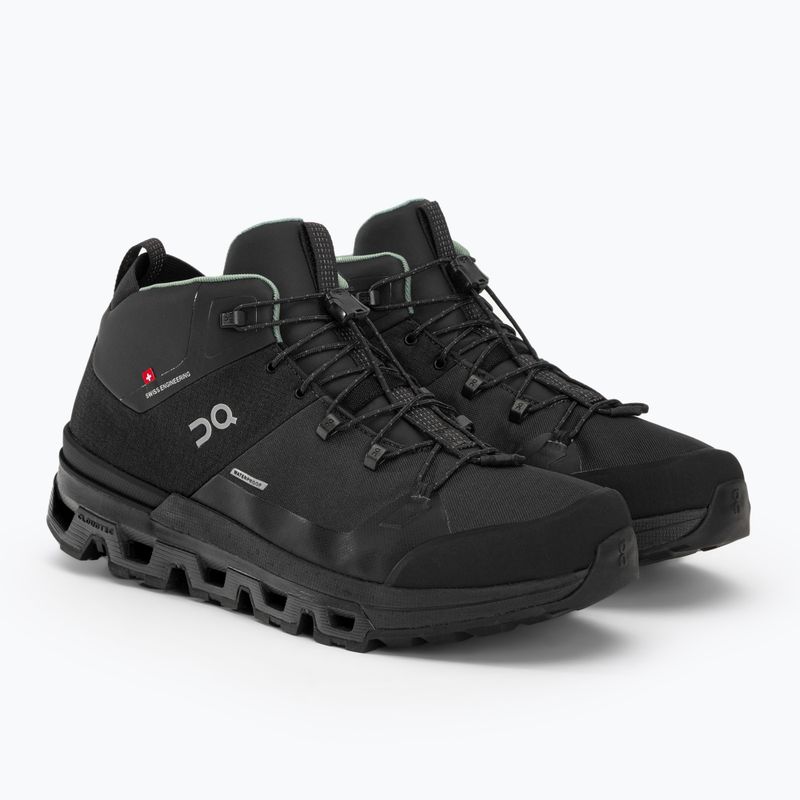 Herren-Trekkingschuhe On Cloudtrax Wasserdicht schwarz 3MD10870553 4