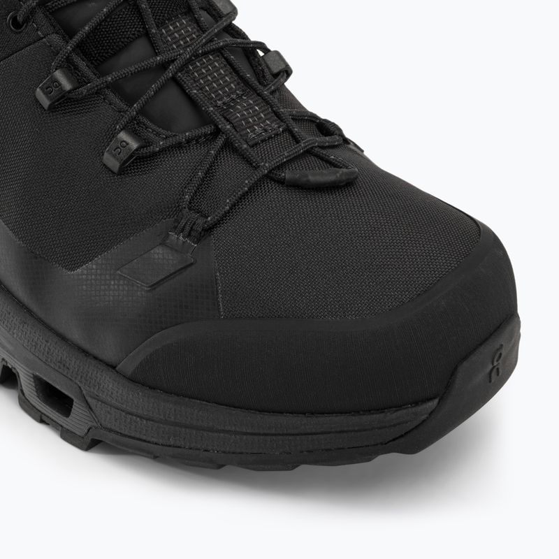 Herren-Trekkingschuhe On Cloudtrax Wasserdicht schwarz 3MD10870553 7