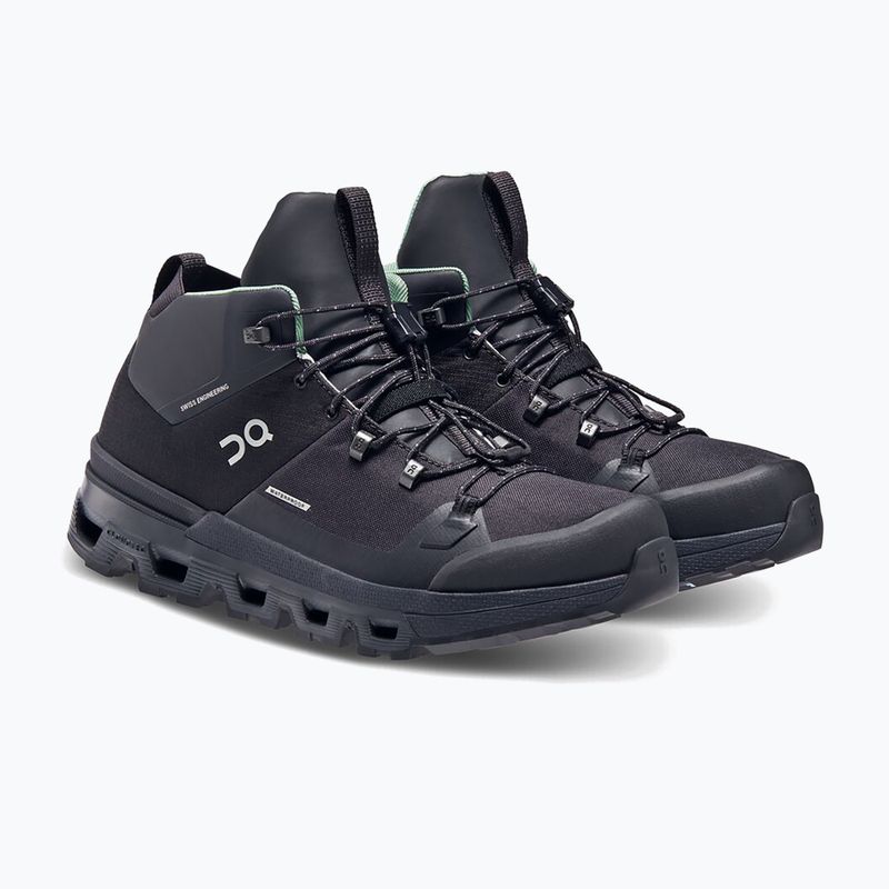 Damen-Trekkingschuhe On Cloudtrax Wasserdicht schwarz 3WD10880553 11