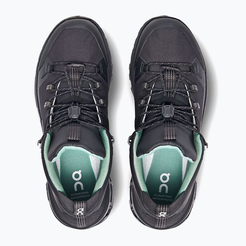 Damen-Trekkingschuhe On Cloudtrax Wasserdicht schwarz 3WD10880553 16