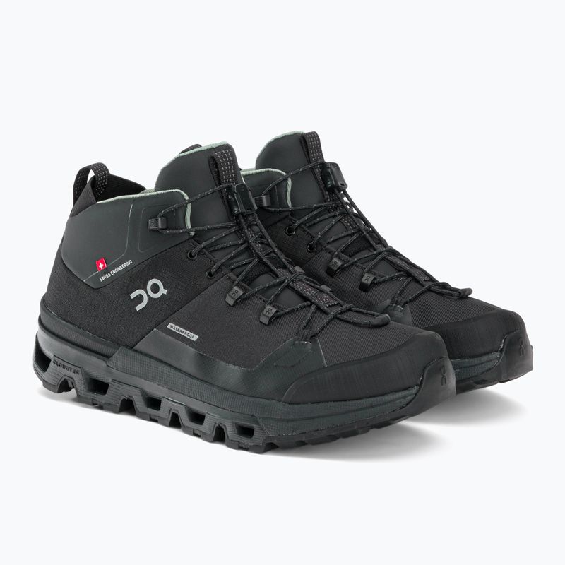 Damen-Trekkingschuhe On Cloudtrax Wasserdicht schwarz 3WD10880553 4