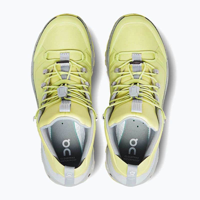 Damen-Trekkingschuhe On Cloudtrax Wasserdicht gelb 3WD10881099 15