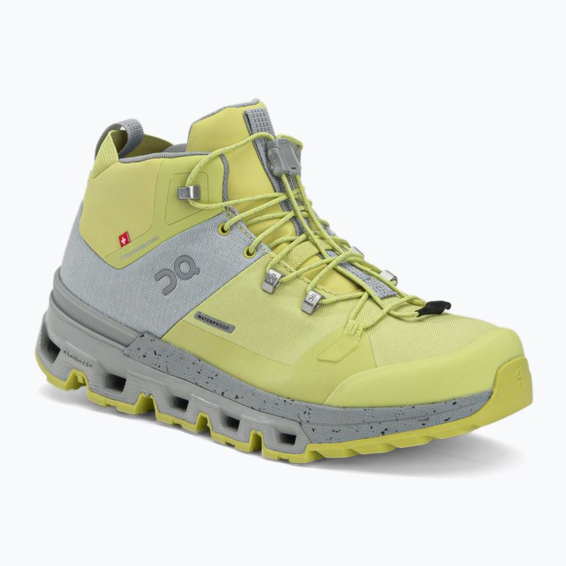 Damen-Trekkingschuhe On Cloudtrax Wasserdicht gelb 3WD10881099