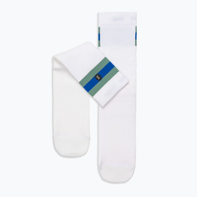 Socken Herren On Running Tennis white/green