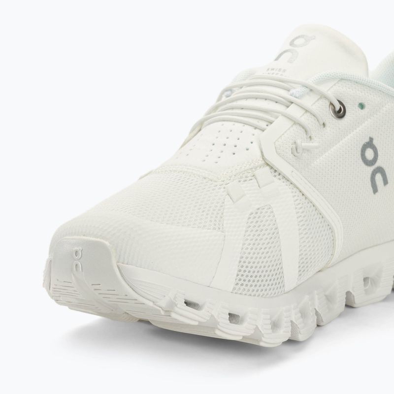 Herren On Cloud 5 undyed-weiß/weiß Laufschuhe 7
