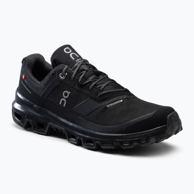 Laufschuhe Herren On Cloudventure Waterproof schwarz 3299253