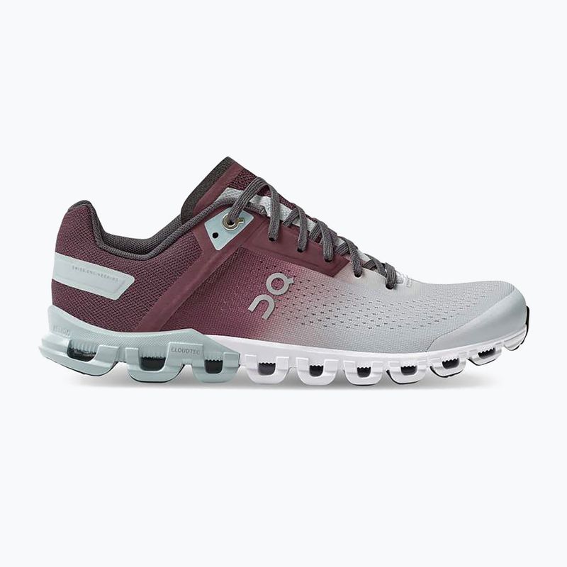 Damen Laufschuhe On Cloudflow grau kastanienbraun 3599231 12