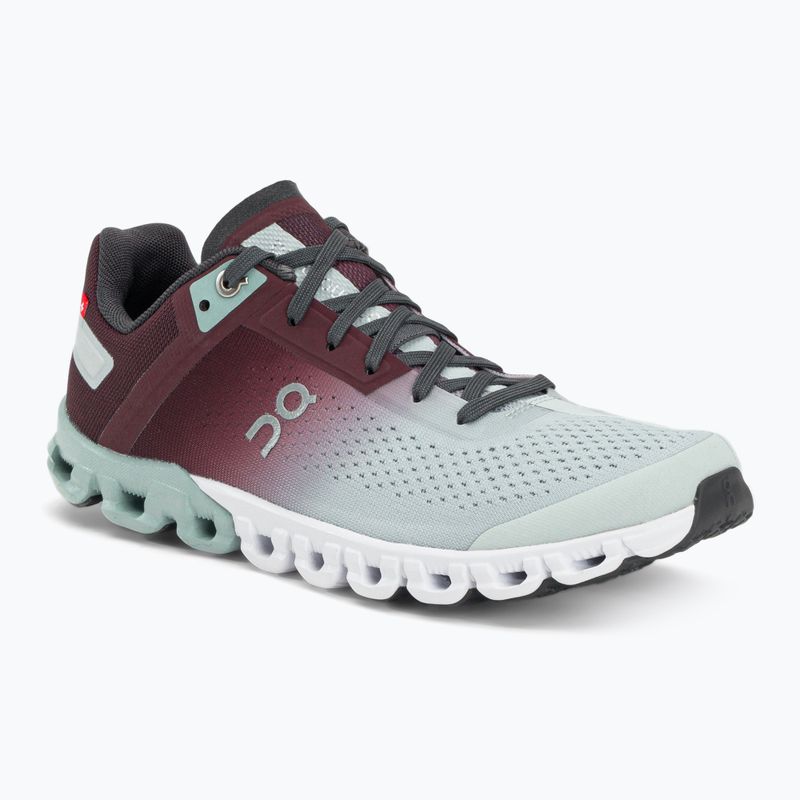 Damen Laufschuhe On Cloudflow grau kastanienbraun 3599231