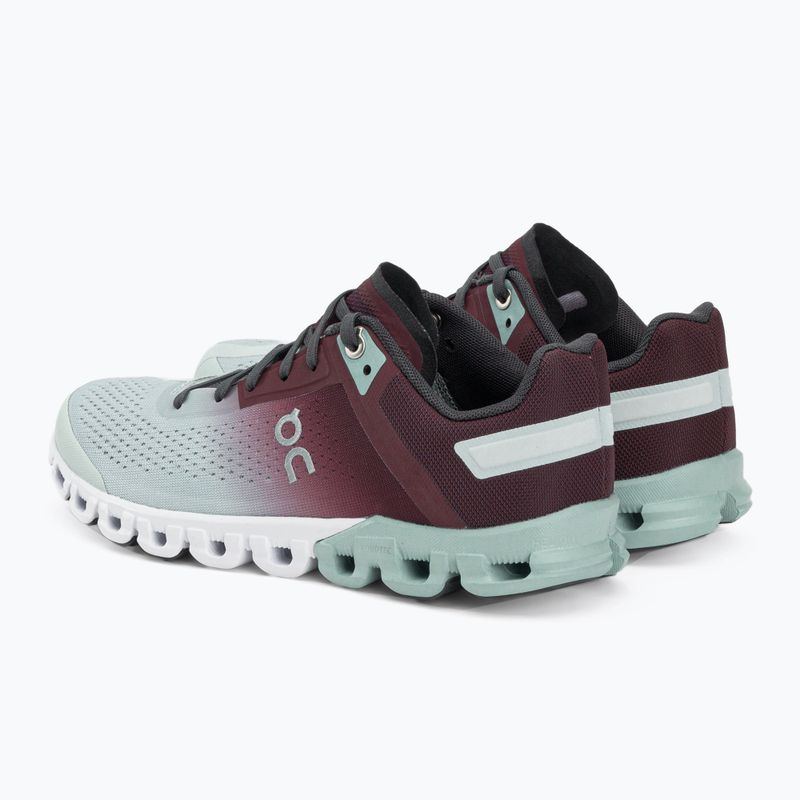 Damen Laufschuhe On Cloudflow grau kastanienbraun 3599231 3