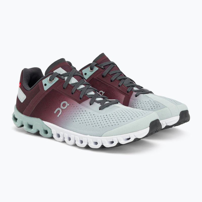 Damen Laufschuhe On Cloudflow grau kastanienbraun 3599231 4