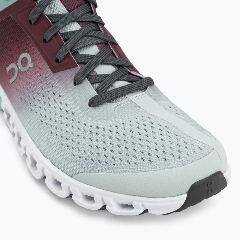 Damen Laufschuhe On Cloudflow grau kastanienbraun 3599231 7