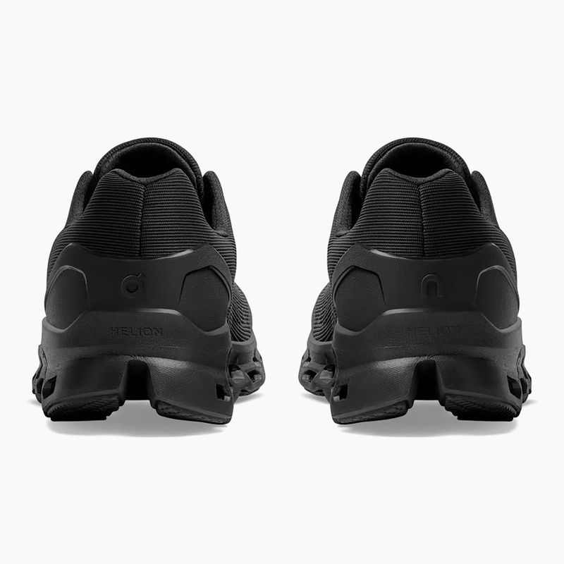 Damen Laufschuhe On Cloudstratus schwarz 8