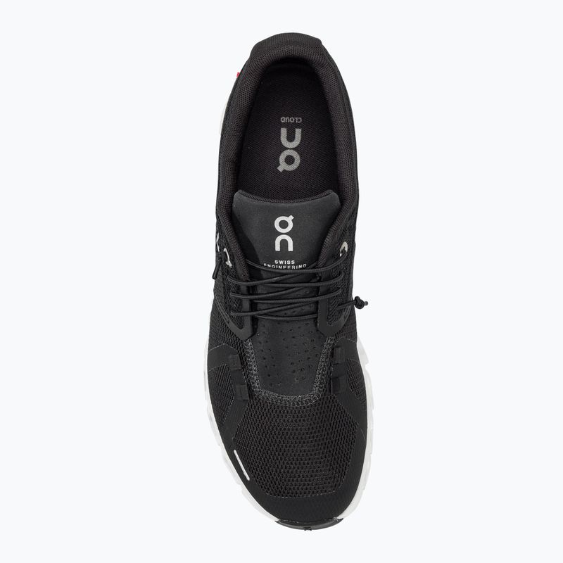 Herren On Running Cloud 5 schwarz/weiß Laufschuhe 5