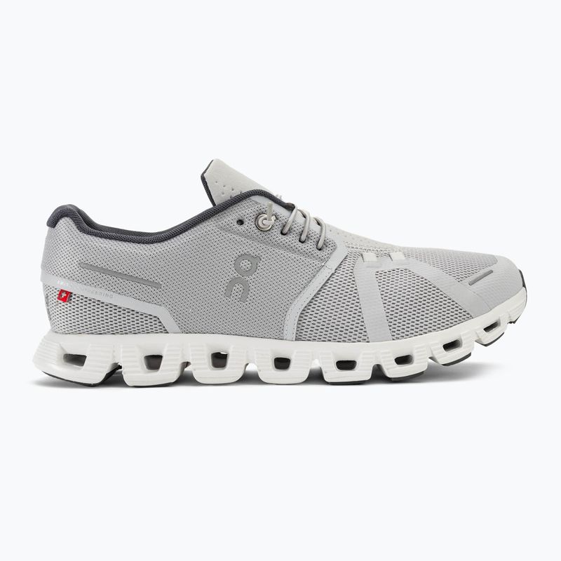 Herren On Running Cloud 5 glacier/weiß Laufschuhe 2