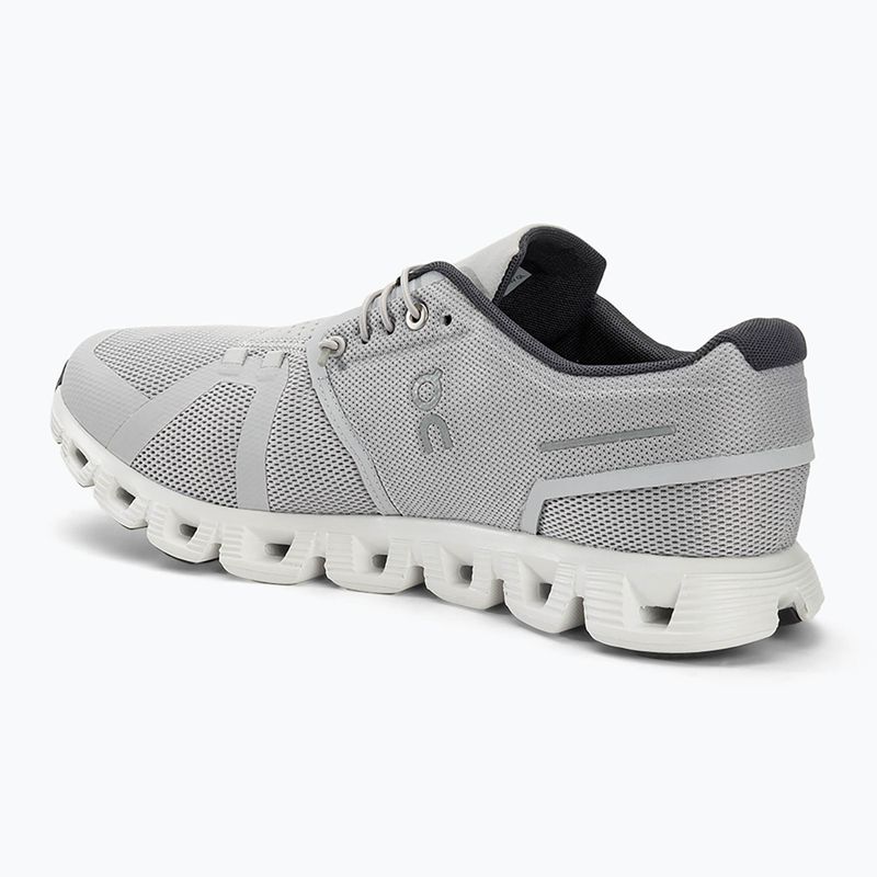 Herren On Running Cloud 5 glacier/weiß Laufschuhe 3