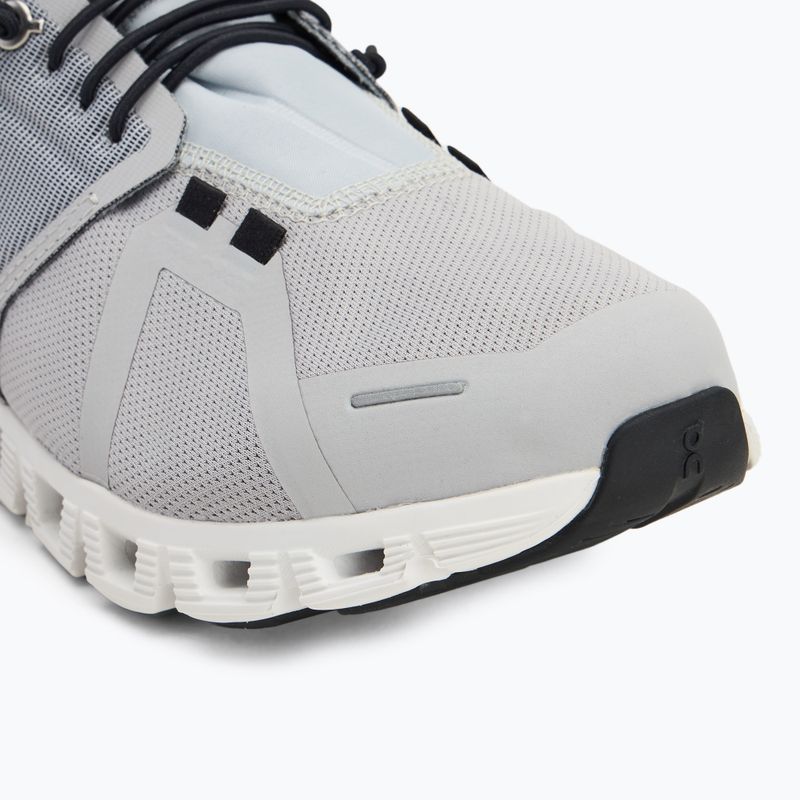 Laufschuhe Damen On Cloud 5 Waterproof glacier/white 7