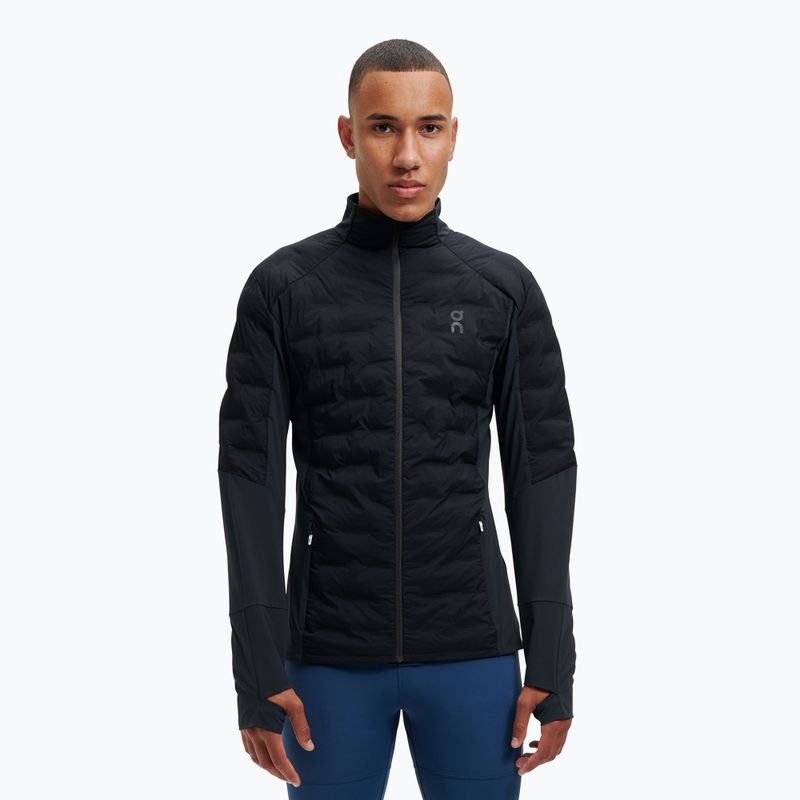 Herren Laufjacke On Running Climate schwarz