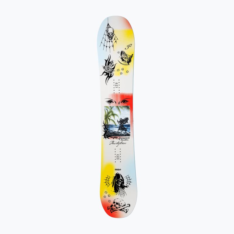 Herren Snowboard  ThirtyTwo Permanent Vacation white 2