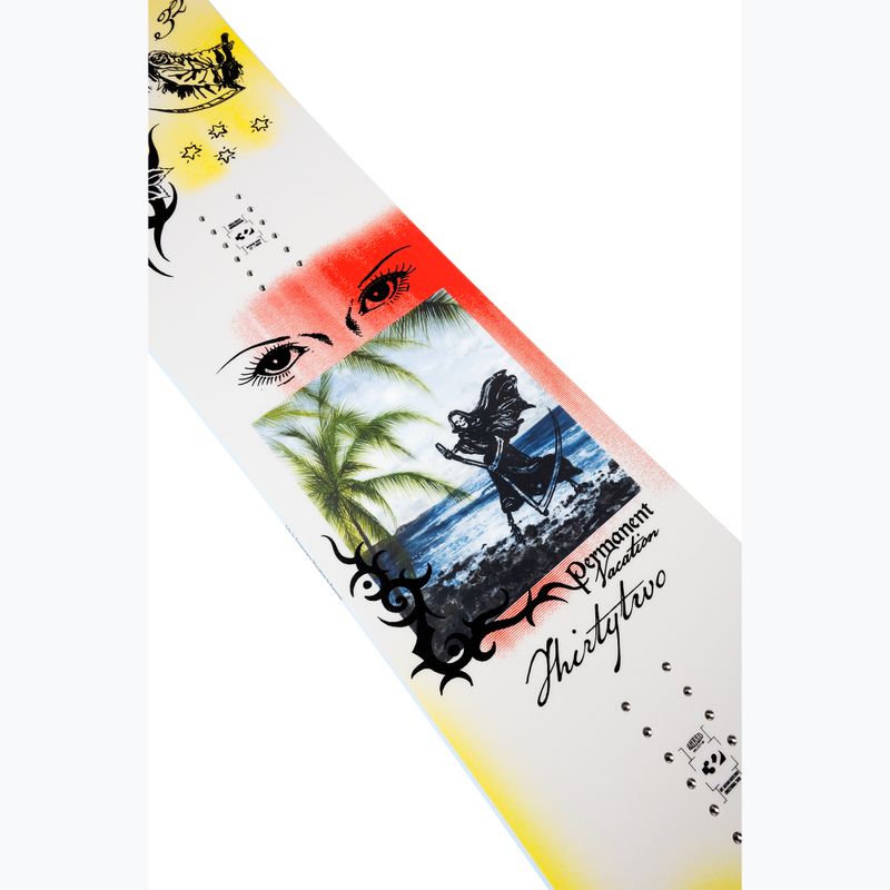 Herren Snowboard  ThirtyTwo Permanent Vacation white 7