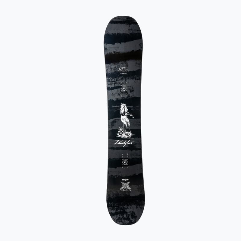 Herren Snowboard  ThirtyTwo Permanent Vacation Carbon black 2