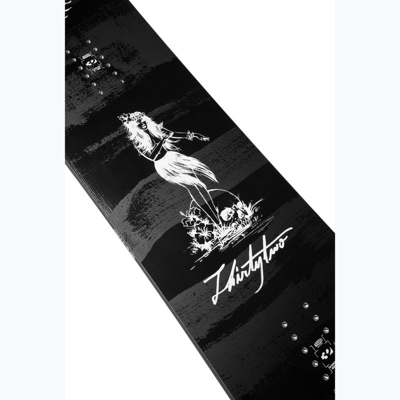 Herren Snowboard  ThirtyTwo Permanent Vacation Carbon black 5