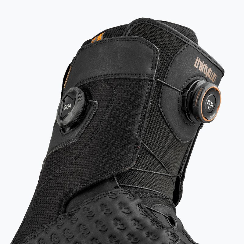 Herren-Snowboardschuhe ThirtyTwo Lashed Double Boa black/black/gum 5